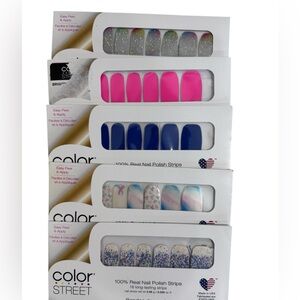 Color Street Nail Polish Strips
Bundle of 5 Sets